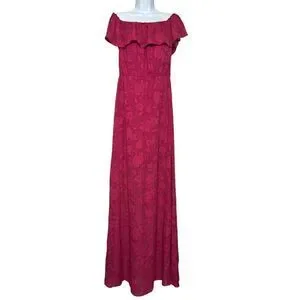 Rachel Zoe | Dresses | Rachel Zoeclea Off The Shoulder Silk Blend  Dressinfuchsiaszm | Poshmark